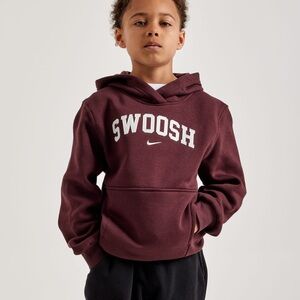 Nike Kids Burgundy Hoodie